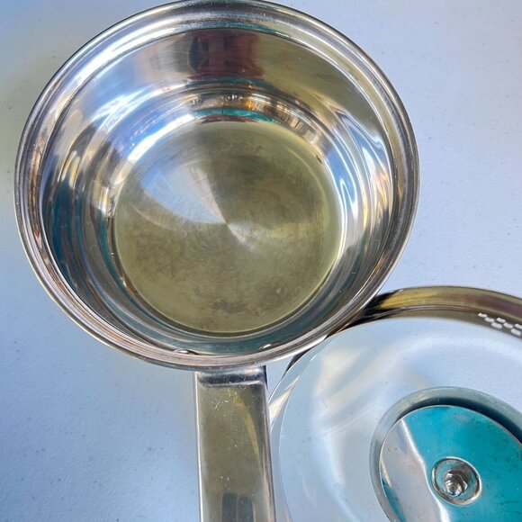 Ecolution Stainless Steel 1 Qt Saucepan With Glass Lid & Pour Spouts Pots & Pans - Picture 4 of 5